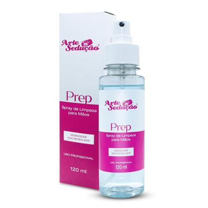 Imagem de Prep Spray de Limpeza para Mãos 120ml, Arte Sedução