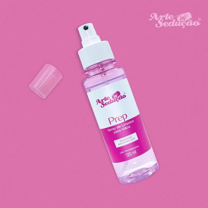 Imagem de Prep Spray de Limpeza para Mãos 120ml, Arte Sedução