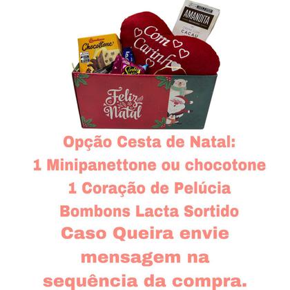 Imagem de Presente Cesta de Natal Bombons Chocolates Com Amor