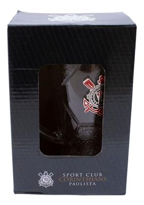 Imagem de Presente Corinthians Timão Caneca Vidro Bola Futebol 630ml