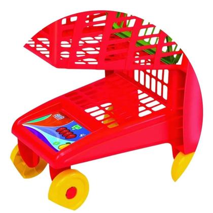 Imagem de Presente criativo para crianças carrinho de compras temático