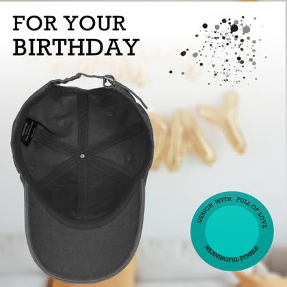 Imagem de Presente de aniversário Rybicag Vintage Hat 60th 1965 para homens e mulheres