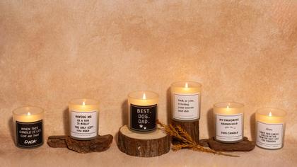 Imagem de Presente de cera de soja e lavanda com aroma de velas para mamãe