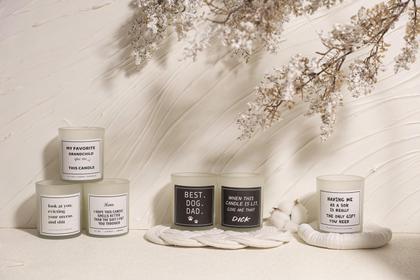 Imagem de Presente de cera de soja e lavanda com aroma de velas para mamãe