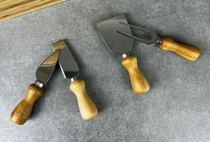 Imagem de Presente de Dia das Mães - A Melhor Mãe Sempre - Kit para Queijo em Bambu