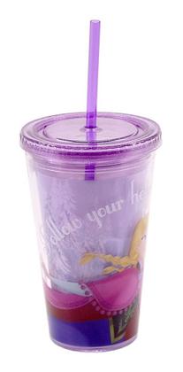 Imagem de Presente Dia Das Crianças Menina Copo Com Canudo Frozen