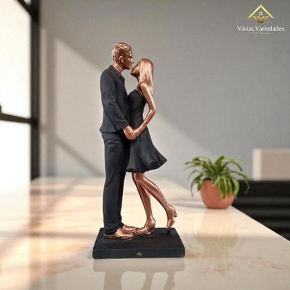 Imagem de Presente Dia Dos Namorados Estátua Casal Namorados Decorativa Presente Bodas AVB DECOR
