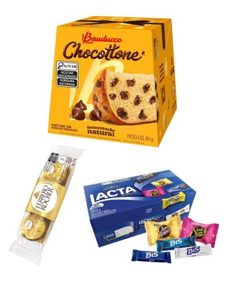 Imagem de Presente Especial de Natal Cesta Chocottone Chocolates Mimo