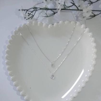 Imagem de Presente Filha Dedicatória Personalizada Colar Gatinho Ouro