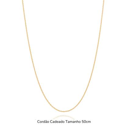 Imagem de Presente Mãe De 2 Meninos Colar + Pingente Rommanel Banhados A Ouro 18k