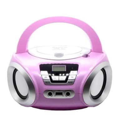 Imagem de Presente Mae Esposa Mulher Rádio Micro System Portátil Toca Cd Bluetooth 110 220 Volts