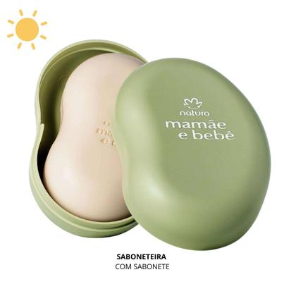 Imagem de Presente Mamãe Bebê Colonia Shampoo Saboneteira