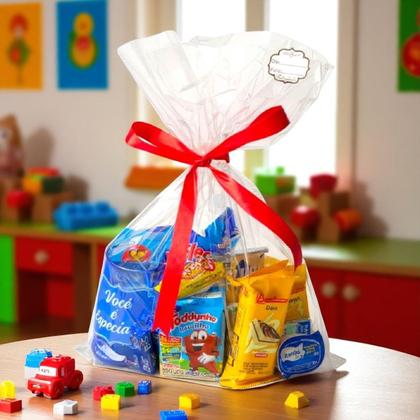 Imagem de Presente Mini café da manhã bebidas e guloseimas-19 itens