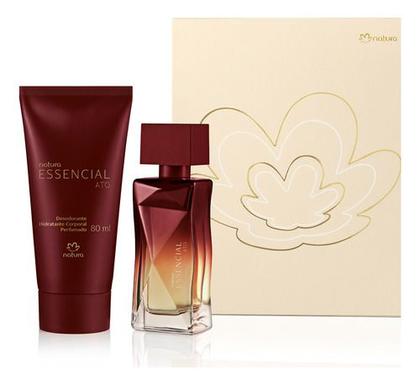 Imagem de Presente Natura Essencial Ato Feminino 1 Deo Parfum 25ml + 1 Hidratante 80ml - Miniatura