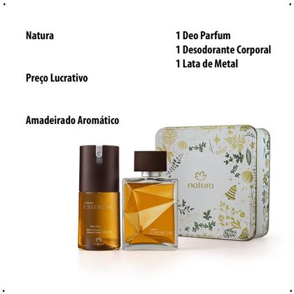Imagem de Presente Natura Essencial Masculino com Acessório