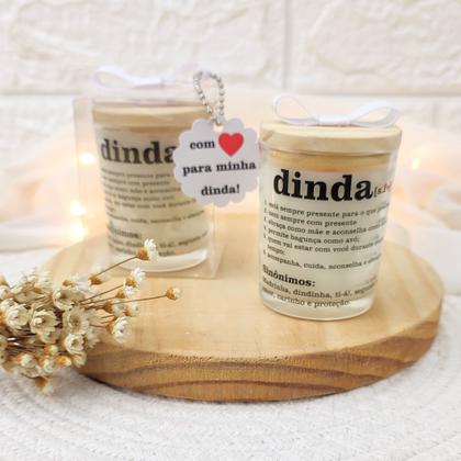 Imagem de presente para dinda VELA PERFUMADA 70G COM LAÇO CX ACETATO