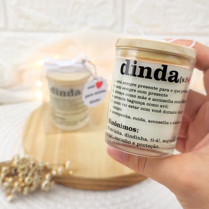 Imagem de presente para dinda VELA PERFUMADA 70G COM LAÇO CX ACETATO