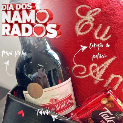 Imagem de Presente Romântico Cesta com Chocolates Dia dos Namorados