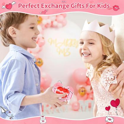 Imagem de Presentes de Dia dos Namorados, 30 pacotes de brinquedos Heart Pop Fidget