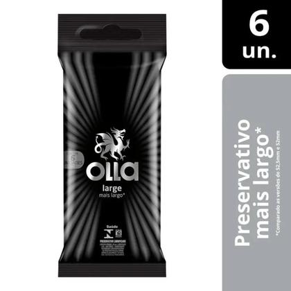 Imagem de Preservativo Olla Large com 6 unidades