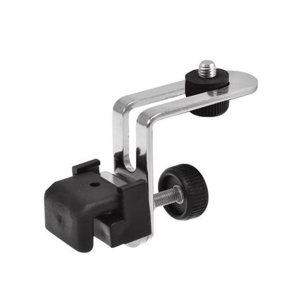 Imagem de Presilha clamp,suporte P/microfone em aço,90p/ aro Bateria,Percussão,Cajón
