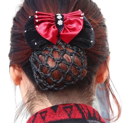 Imagem de Presilha com Laço Rede de coque force Reforçada 24 Unidades