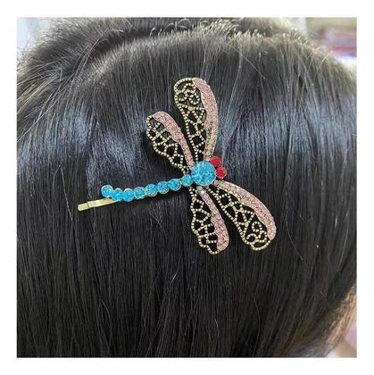 Imagem de Presilha Coraline Libélula Enfeite e Clip de Cabelo Meninas
