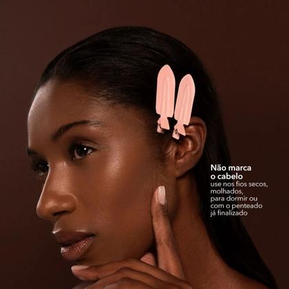 Imagem de Presilha de cabelo rosa - hair clip océane edition 2un