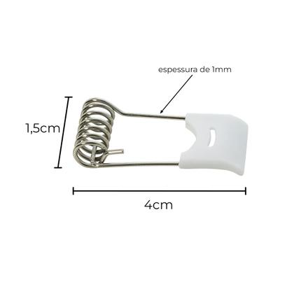 Imagem de Presilha De Mola P/ Luminárias Embutidas Kit 50 Peças ST2928