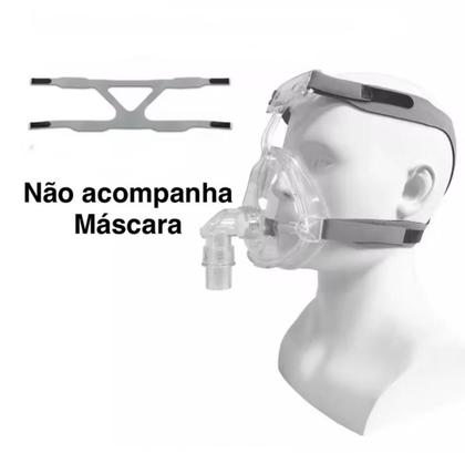 Imagem de Presilha para Máscara Cpap Apneia do Sono cor cinza