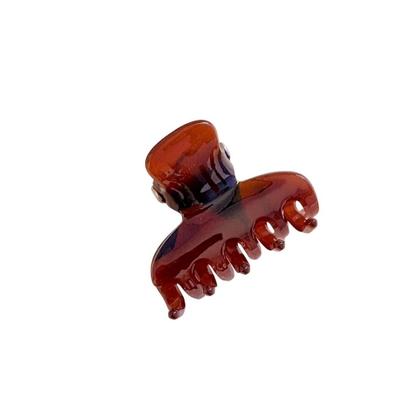 Imagem de Presilha Piranha Pequena de Nylon Marrom