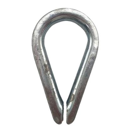 Imagem de Presilha Sapatilha 3/16 para cabo de aço - 2 Unidades