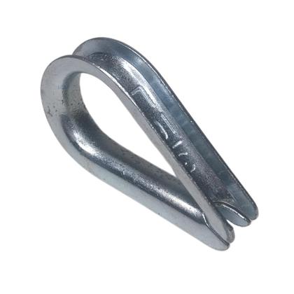 Imagem de Presilha Sapatilha 3/16 para cabo de aço - 2 Unidades