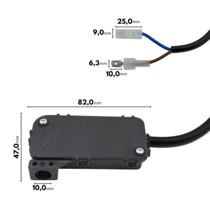 Imagem de Pressostato Auto Stop Micro Switch Compatível com Lavajato WAP L1600/10