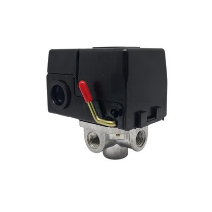 Imagem de Pressostato Automático de Alavanca 80/120 Psi 1/4" 4 Vias