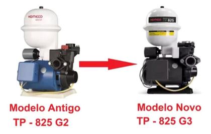 Imagem de Pressurizador de água Komeco TP 825 G2 370W - 127V/220V