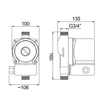 Imagem de Pressurizador de Água PL - 9 220V - Lorenzetti