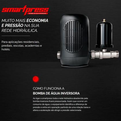 Imagem de Pressurizador Inversor De Frequência Komeco Smartpress 32 1/2CV 220V