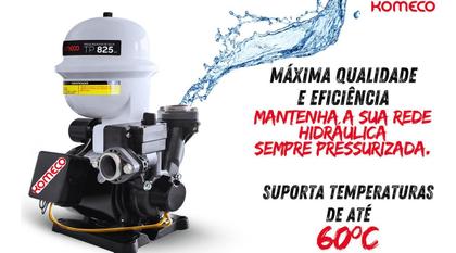Imagem de Pressurizador Komeco 0,5cv Tp825 G3 370w Automático Bivolt