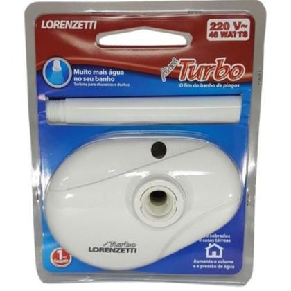 Imagem de  Pressurizador Lorenzetti Maxi Turbo 220V Aumenta Volume E Pressão Da Água Material Plástico Cor Branco