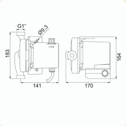 Imagem de Pressurizador PL 20 Lorenzetti 127V/220V