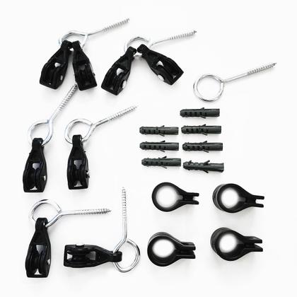 Imagem de PRETO Jogo de Peças CORDA Repositora - Secalux