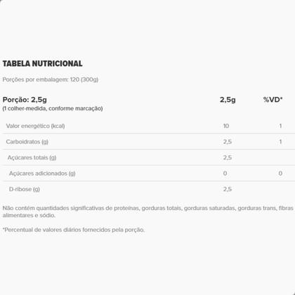 Imagem de PréTreino DRibose 300g Essential Nutrition