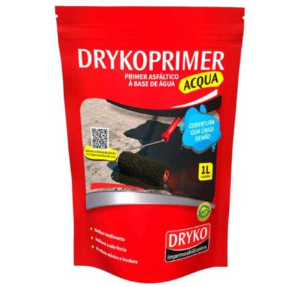 Imagem de Primer Asfáltico 1 Litro Base de Água Drycoprimer Acqua DRYKO