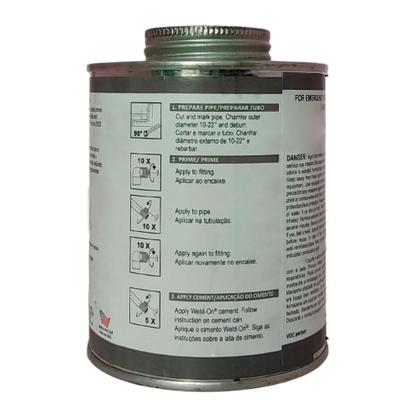 Imagem de Primer P-68 Amolecimento E Preparação Pvc Da Weld-On - 946ML