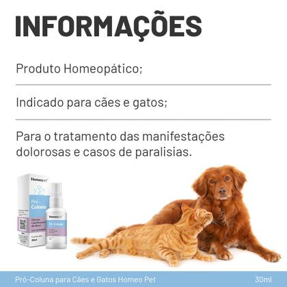 Imagem de Pro-coluna Homeopatia 30ml P/ Cães E Gatos