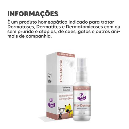 Imagem de Pro-derma Homeopatia 30ml P/ Cães E Gatos