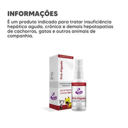 Imagem de Pro-figado Homeopatia 30ml P/ Cães E Gatos