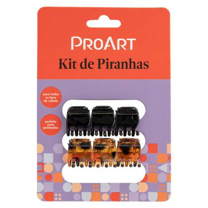 Imagem de Proart Kit Com 6 Presilhas Pequenas