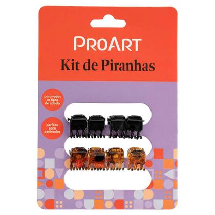 Imagem de Proart Kit Com 8 mini Presilhas